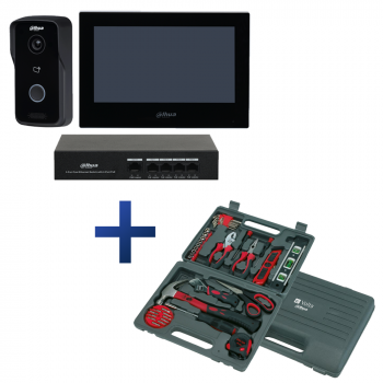 ZZ-KTP03 Zestaw wideodomofonowy IP+ walizka narzędziowa